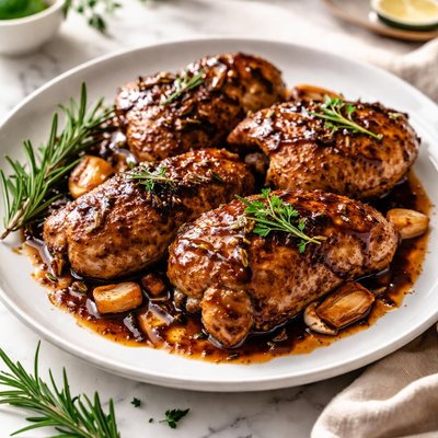 Image of Chicken with Rosemary and Balsamic Vinegar