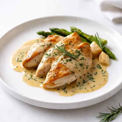 Image of Chicken with Rosemary Sauce