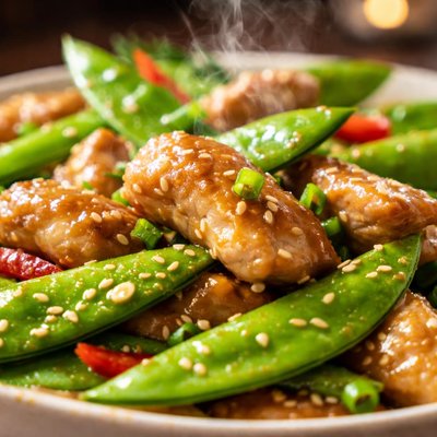 Image of Chicken with Snow Peas