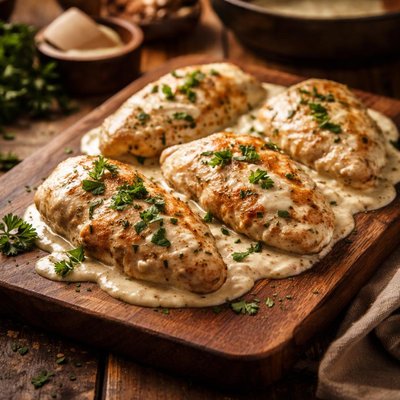 Image of Chicken with Sour Cream Sauce