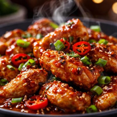 Image of Chicken with Szechwan Sauce