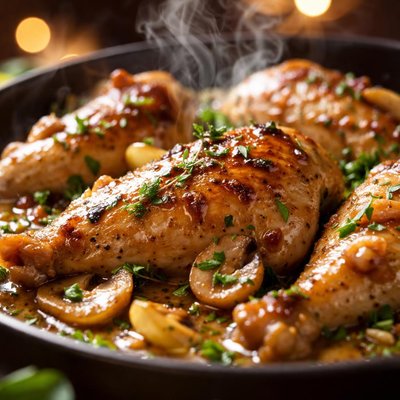 Image of Chicken with Vermouth