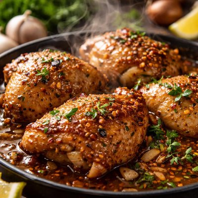 Image of Chicken with Vinegar Sauce
