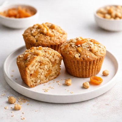 Image of Chickpea and Apricot Muffins