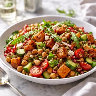 Image of Chickpea and Kumara Salad