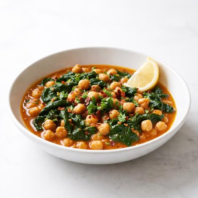 Image of Chickpea and Spinach Stew