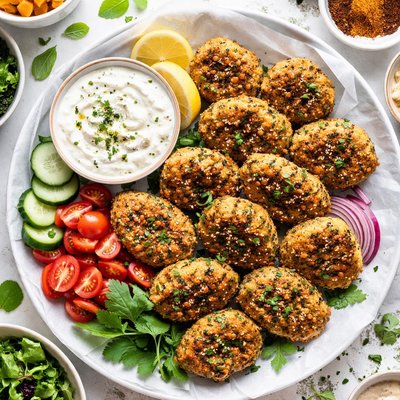 Image of Chickpea and Sweet Potato Koftas Reduced Fat