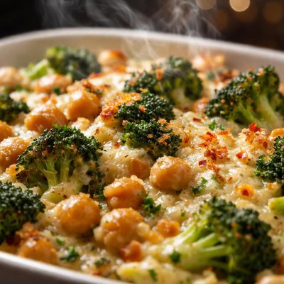Image of Chickpea Broccoli Casserole