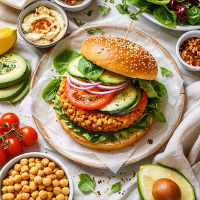 Image of Chickpea Burger