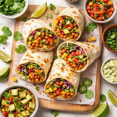 Image of Chickpea Burritos