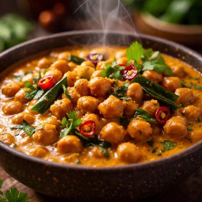 Image of Chickpea Coconut Curry Kadala