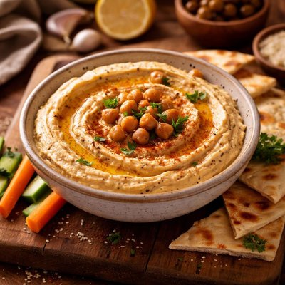 Image of Chickpea Flour Besan Hummus