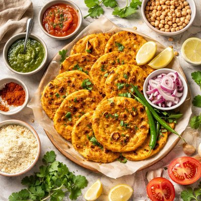 Image of Chickpea Flour Besan Poore