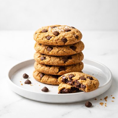 Image of Chickpea Flour Chocolate Chip Cookies Gluten Free