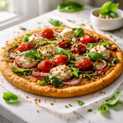 Image of Chickpea Flour Pizza
