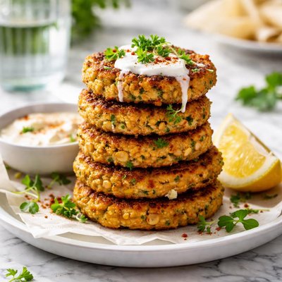 Image of Chickpea Garbanzo Patties