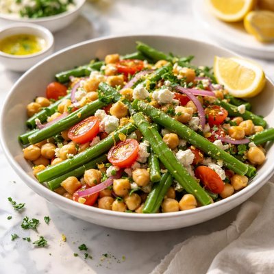 Image of Chickpea Green Bean Salad