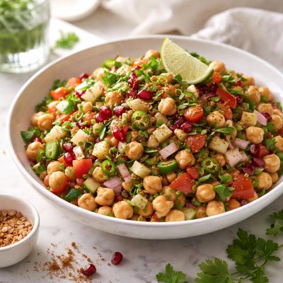 Image of Chickpea Salad Chana Rangeela