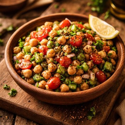 Image of Chickpea Salad with Roasted Cumin