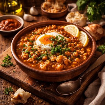 Image of Chickpea Soup Leblabi