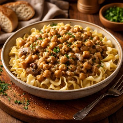 Image of Chickpea Stroganoff