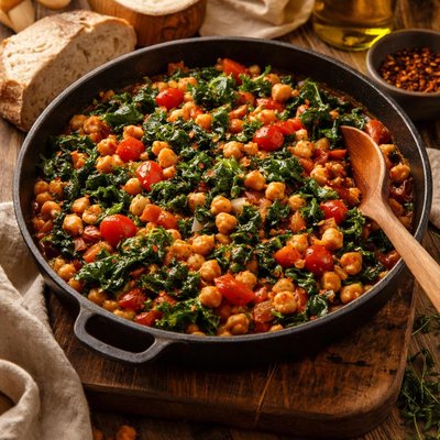Image of Chickpea Tomato Kale Jumble
