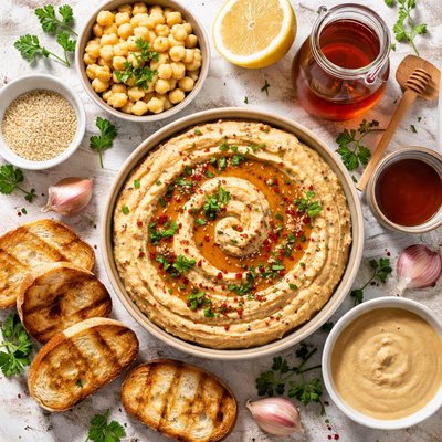 Image of Chickpeas and Maple Syrup Spread