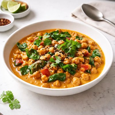 Image of Curry de Garbanzos Sin Soja