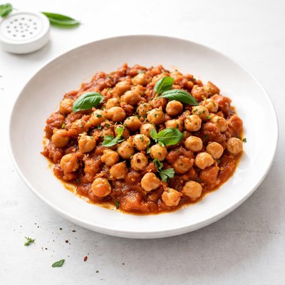 Image of Chickpeas in Tomato Sauce