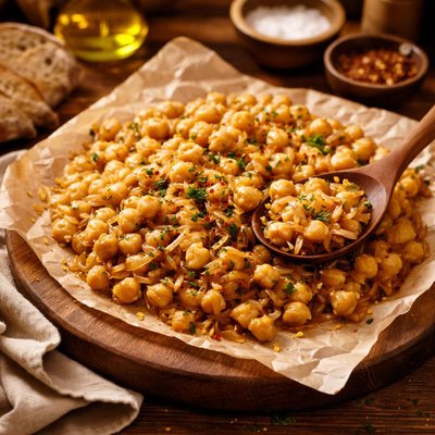 Image of Chickpeas with Onion Ceci E Cipolle