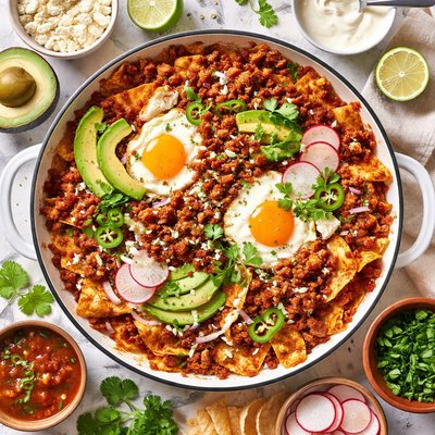 Image of Chilaquiles Con Chorizo
