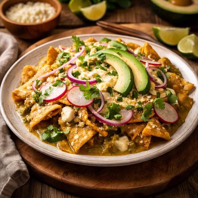 Image of Chilaquiles en Salsa Verde