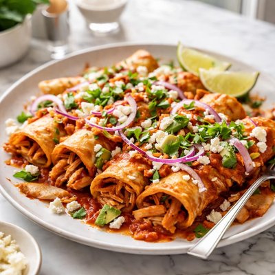 Image of Chilaquiles Enchiladas
