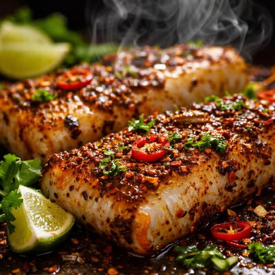 Image of Chile and Cumin Fried Mahi Mahi