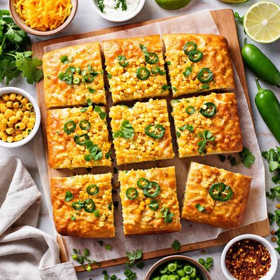 Image of Chile Cheese Cornbread