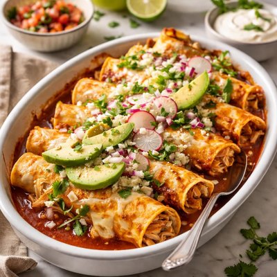 Image of Chile Chicken Enchiladas