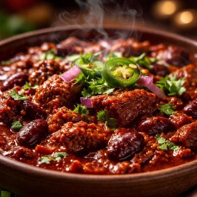 Image of Chile Con Carne Rojo Sonoran Style