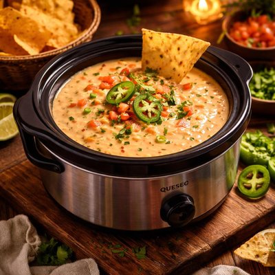 Image of Chile Con Queso for the Crock Pot