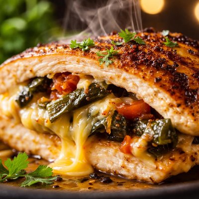 Image of Chile Rellenos Stuffed Chicken