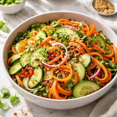 Image of Chilean Cucumber and Carrot Salad
