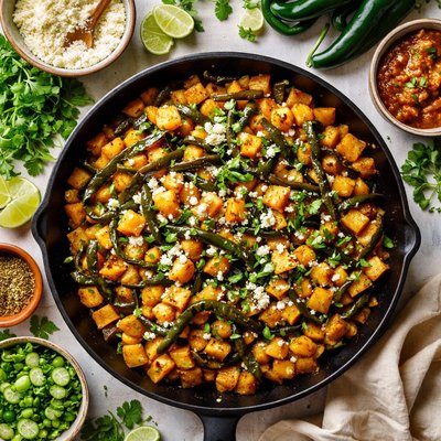 Image of Chiles Con Papas