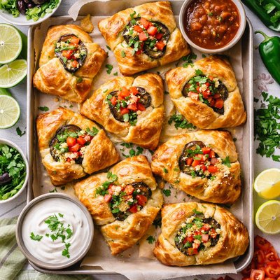Image of Chiles Relleno Puffs