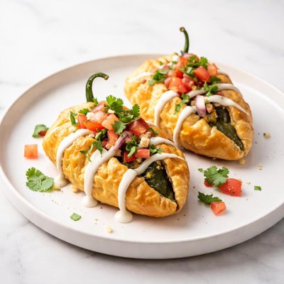 Image of Chiles Rellenos Puffs