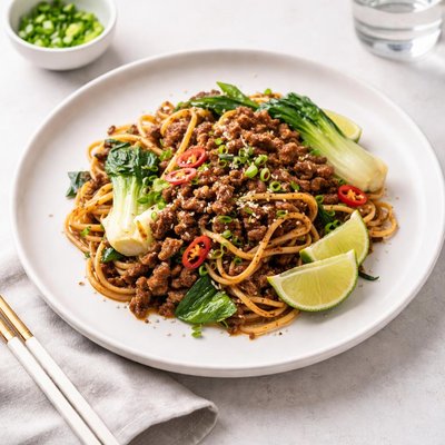 Image of Chili Beef Noodle Skillet