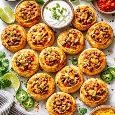 Image of Chili Cheddar Pinwheels