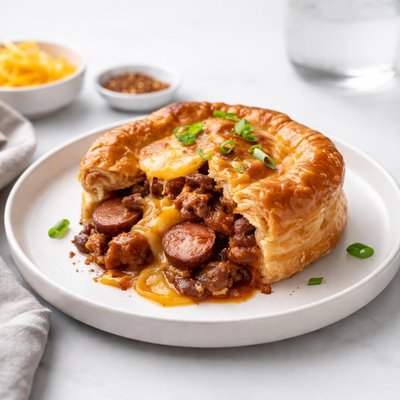 Image of Chili Cheese Dog Pot Pie