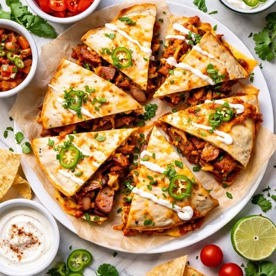 Image of Chili Cheese Dog Quesadillas