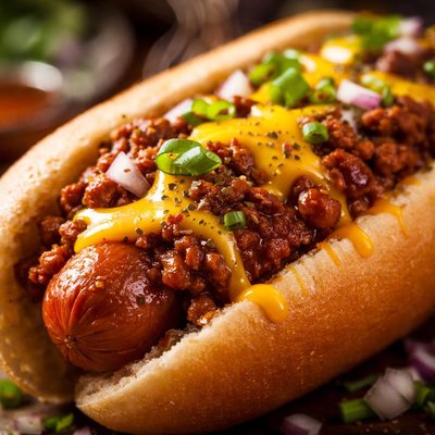 Image of Chili Cheese Hot Dog