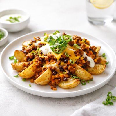 Image of Chili Cheese Potatoes