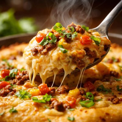 Image of Chili Cheese Spoon Bread